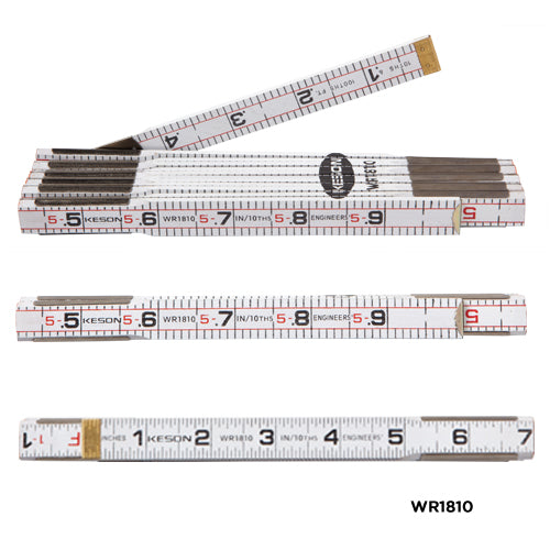 WR1810- Folding Wood Ruler