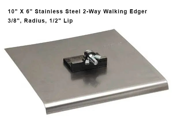 14120 6" x 10" x 3/8R 2-Way Walking Edger