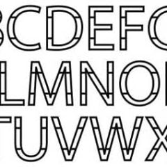 Letter sans-serif